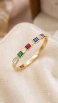 Classic Multi-Gem bangle