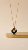 Butterfly Halo Pendant