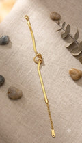 Love Knot Gold Bracelet